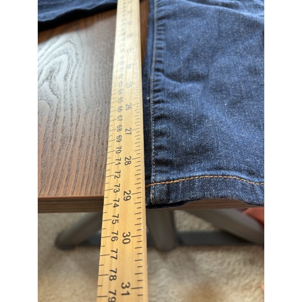 Lauren Ralph Lauren Straight Denim Jeans Womens Size 6 Dark Blue Mid Rise EUC - Picture 12 of 12